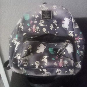 𝅺BIOWORLD The Nightmare Before Christmas Chibi Characters Mini Backpack Nwt